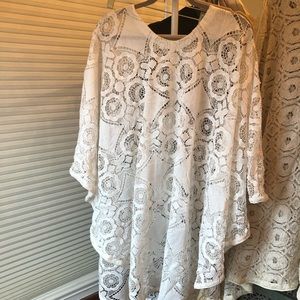 Lace top/tunic/coverup